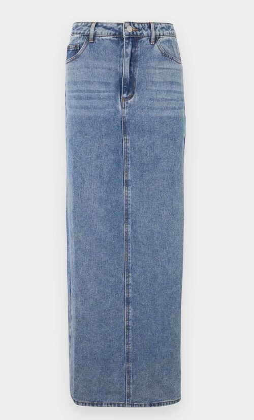 Rouge Edit MAXI garuma džinsa svārki